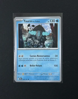 Carte Pokémon - Tauros de Paldea 39/191 - Étincelle Déferlante