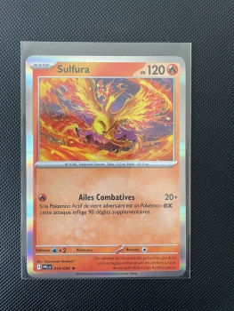 Carte Pokémon - SULFURA 014/094 - Holo - Flammes Fantasmagoriques