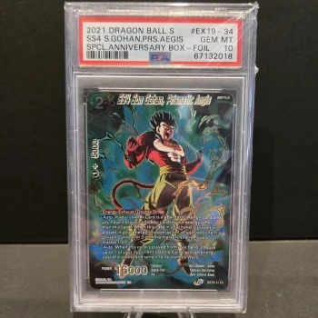 #EX19-34 Son Gohan, Prismatic Aegis [PSA10]