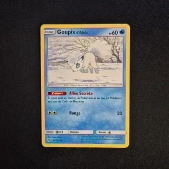 Carte Pokemon : Goupix - Tonnerre Perdu