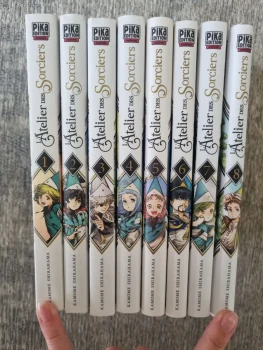 L'atelier des Sorciers 8 tomes