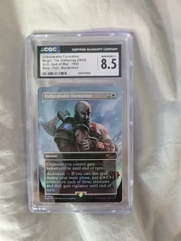 Unbreakable Formation CGC 8.5 SLD: God of War: Norse Rare Foil