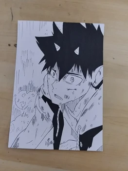 Illustration de Seth au format A5