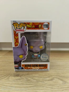Funko POP 1110 Beerus Eating Noodles SE