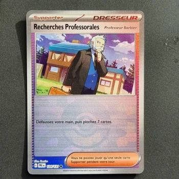 Carte pokemon Recherches Professorales 124/131 POKEBALL - EV8.5  Evolutions prismatiques
