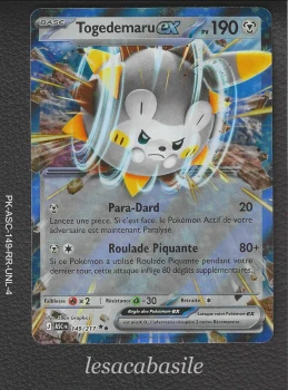 Togedemaru ex 149/217 RR - ME2.5 - Héros Transcendants (2026)
