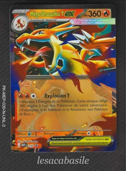 Méga-Dracaufeu Y ex MEP 030 - PROMOS - Méga-Evolution