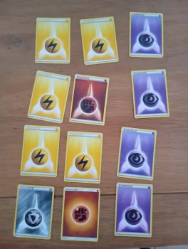 Carte pokémon énergie