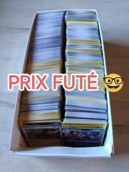 Lot de 100 cartes Pokémon VF en très bon état