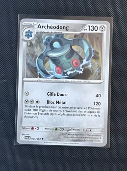 Carte Pokémon - Archéodong 64/84 - Nuit Noire