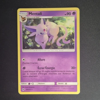 Carte Pokemon : Mentali - Tonnerre Perdu