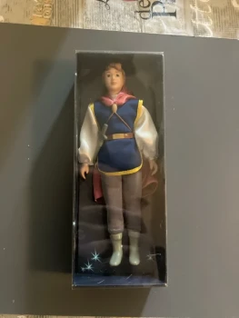 Poupée céramique. Prince Blanche Neige.