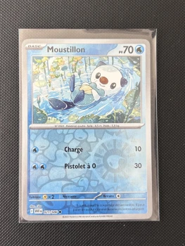 Carte Pokémon - Moustillon 21/86 - Reverse - Flammes Blanches