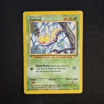 Carte Pokemon : Aspicot - Set de Base