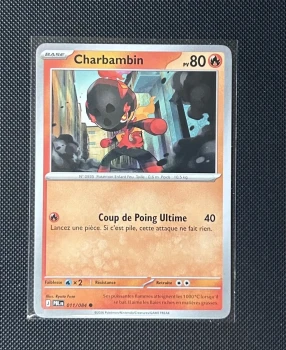 Carte Pokémon - Charbambin 11/84 - Nuit Noire