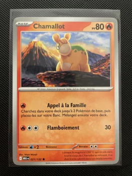 Carte Pokémon - CHAMALLOT 021/132 - Méga Évolution