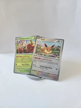 Evoli et pomdramour pokeball