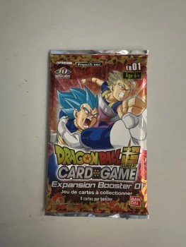 Booster dragonball super expansion 01 bandai neuf blister