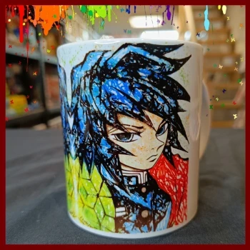 Mug Rougié Art - Demon Slayer - Giyu Tomioka