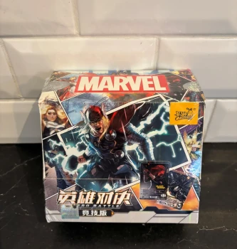 Display MARVEL Kayou 5 Yuan Série 4 Hero Battle 20 Boosters OFFICIEL! 100 Cartes