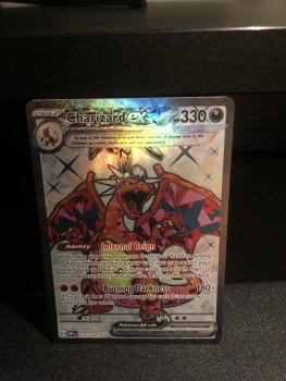 Carte Pokémon charizard EX