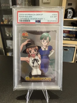 Nami/Bulma - PSA 6 - Morinaga DBXOP