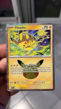 Carte Pokémon Pikachu 051/128 29/30 - Pokémon 30ans