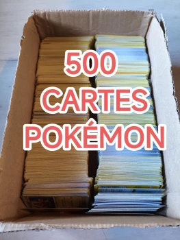 500 cartes Pokémon