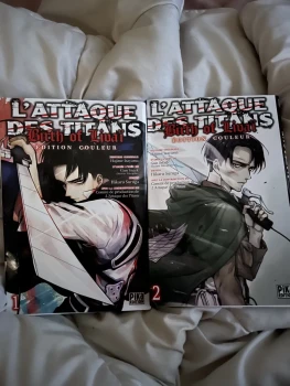 Tome 1 et 2 L’attaque Des Titans Birth Of Livaï