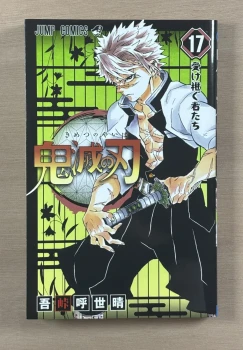 Manga Demon Slayer: Kimetsu No Yaiba Vol. 17 - Ver. Japonais