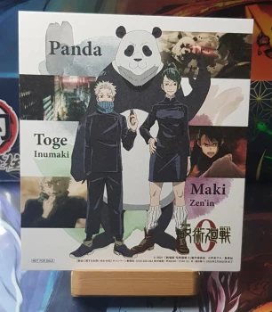 Shikishi Jujutsu Kaisen – Panda, Toge Inumaki & Maki Zen’in (Collector)