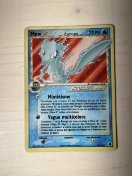 Carte Pokémon Mew Gold Star δ Delta Species (DF 101)