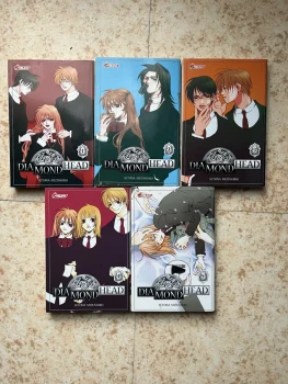 Vends lot de manga "Diamond Head" tome 1,2,3,4 et 5 ( collection complète )