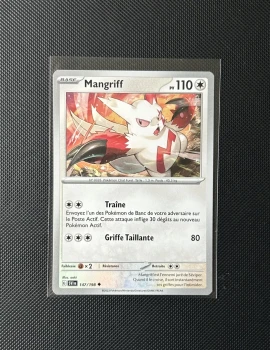 Carte Pokémon - Mangriff 147/198 - Écarlate et Violet