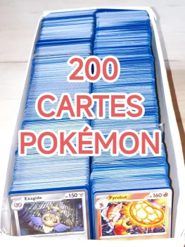 200 cartes Pokémon