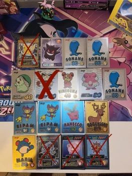 Pokémon Meiji Ultra Rare Foil Unité ou Lot