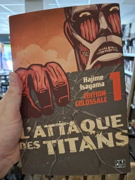L'attaque des titans tome x1 - Colossale