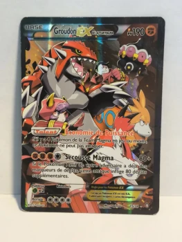 Carte Pokémon Groudon EX