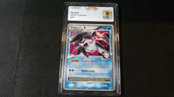 Carte Pokémon, 'Palkia Niv.X 125/127', Gradé SFG8