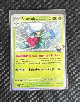 Carte Pokémon - Roserade de Cynthia 8/182 - Holo - Rivalités Destinés