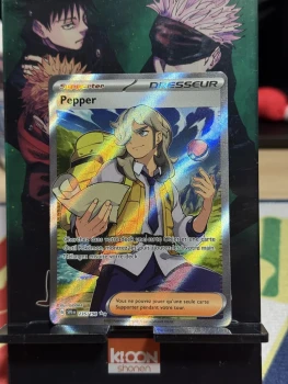 Carte Pokémon Dresseur Pepper FA 235/198 / EV Écarlate Et Violet EV1 / NEUF FR
