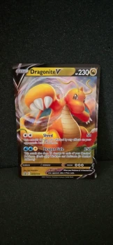 Carte Pokemon jumbo, Dragonite V, swsh154