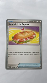 Sandwich de pepper 161/182 Rivalités destinées