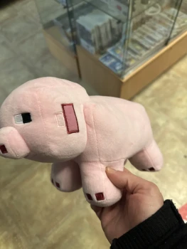 Peluche officielle mincraft cochon de 30 cm