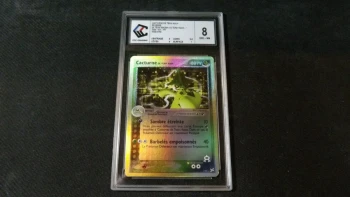 Carte Pokémon : 'Cacturne Rev. 1/95', Gradé CCC Grading 8