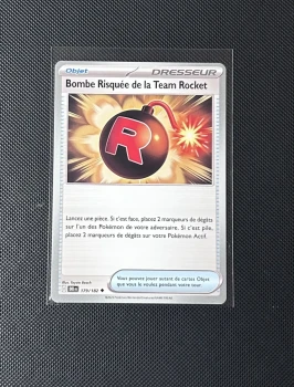 Carte Pokémon - Bombe Risquée de la Team Rocket 179/182 - Rivalités Destinés