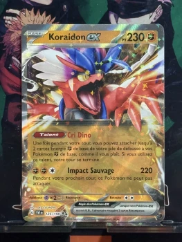 Carte Pokemon KORAIDON EX Français - EV1 SV1 FR  - 125/198 - Neuf
