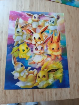 Poster 3d pokemon