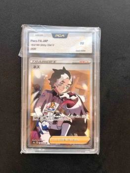 Carte gradée Peterson FA version Japonaise PCA 10