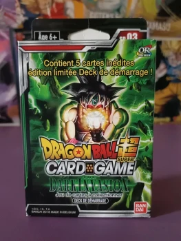 Dragon Ball Card game Dark Invasion Deck de démarrage Bandai